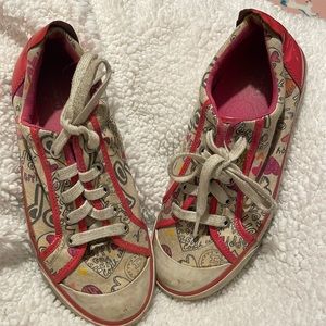 Used Valentine’s Day edition Coach sneaker